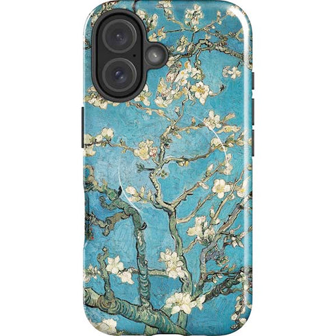 Almond Branches in Bloom by Van Gogh iPhone 16 Plus Magsafe Impact Case